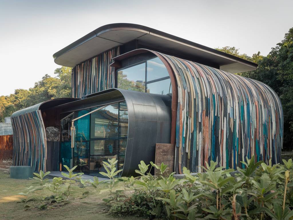 « L’impact des matériaux recyclés sur l’esthétique et la durabilité de l’architecture moderne »