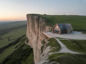 Photographier les maisons en bord de falaise : entre vertige esthétique et prouesse architecturale