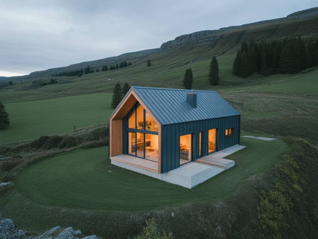 Photographier les maisons enterrées : entre discrétion paysagère et performance énergétique