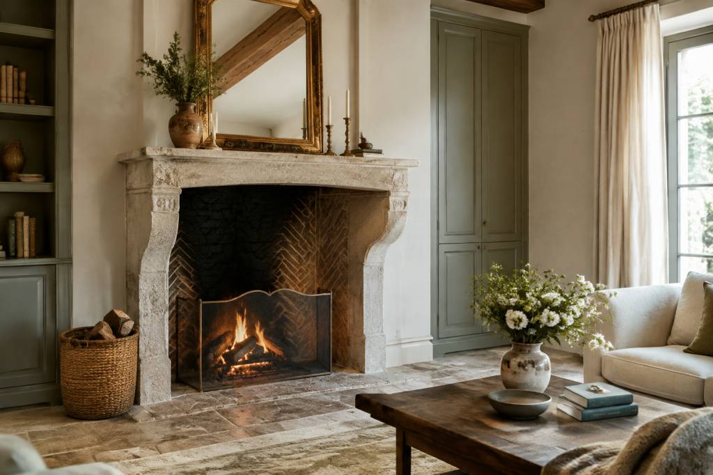Comment habiller une cheminée ancienne avec style et authenticité