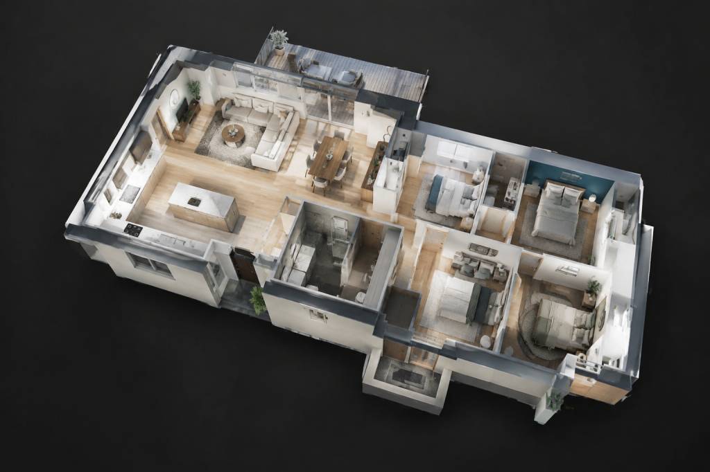 Visite virtuelle Matterport : plongez au cœur d’une architecture résidentielle en 3D